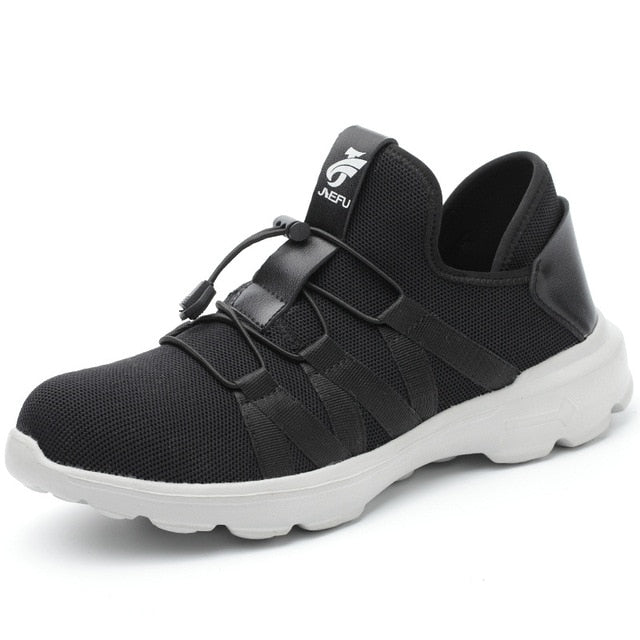 XIZOU Men's Steel Toe Safety Boots - Durable & Puncture-Proof