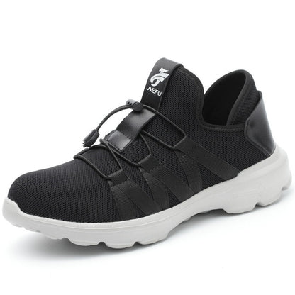 XIZOU Men's Steel Toe Safety Boots - Durable & Puncture-Proof