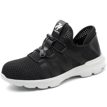 XIZOU Men's Steel Toe Safety Boots - Durable & Puncture-Proof