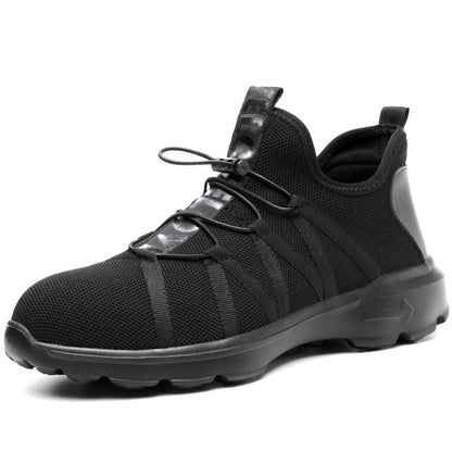 XIZOU Men's Steel Toe Safety Boots - Durable & Puncture-Proof