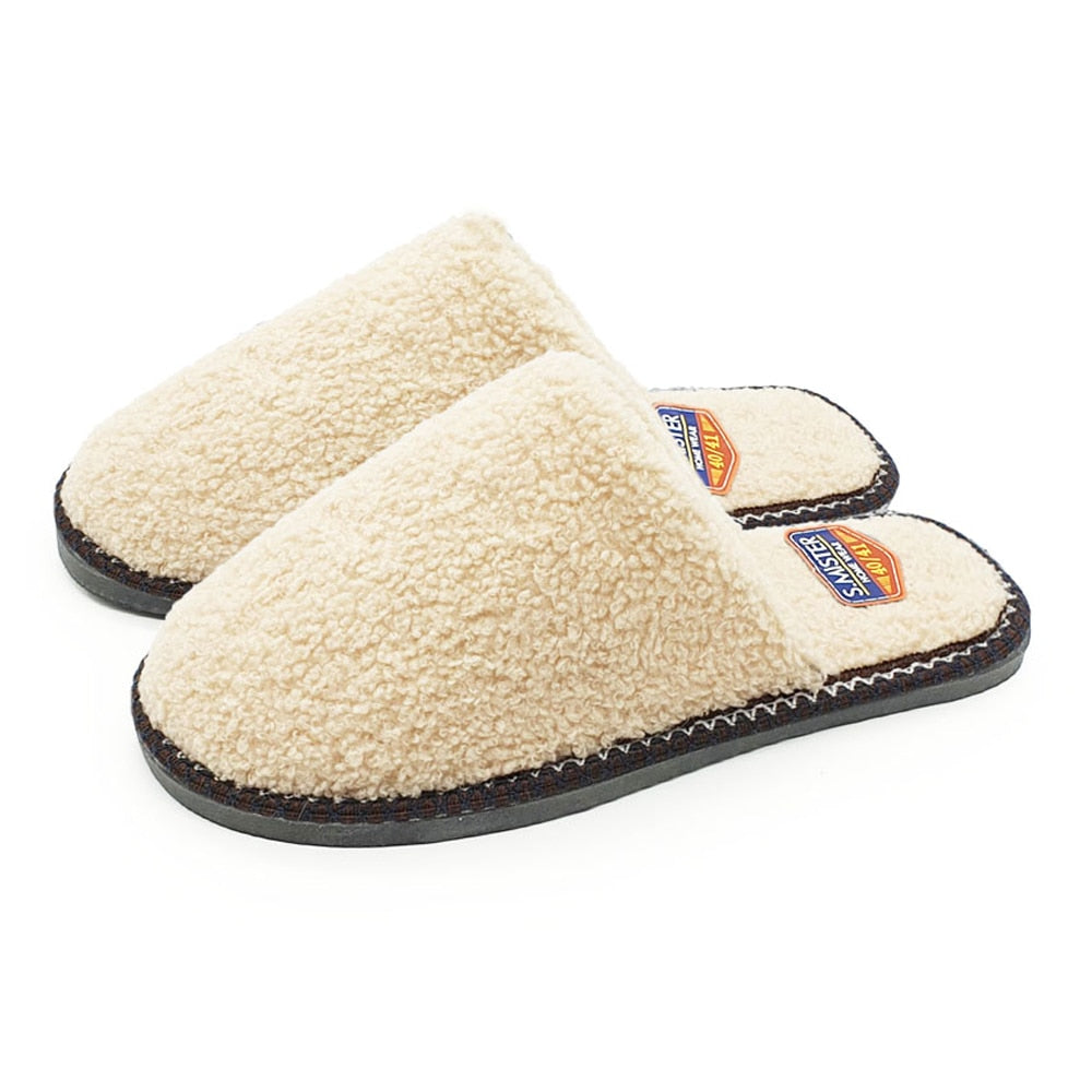 SMILE OF MISTER Men's Slippers - Cozy Elegance for Relaxing Evenings