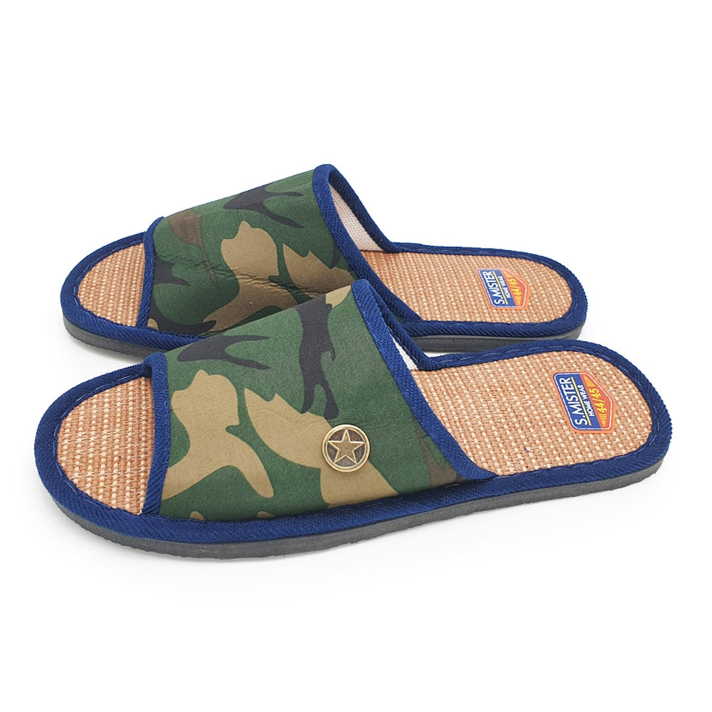Men's indoor shoes A-56-027 open SMILE OF MISTER