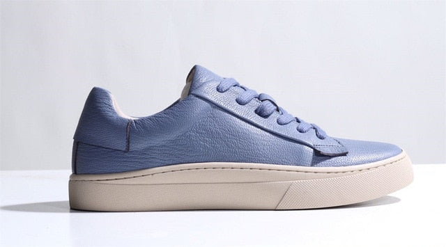 Luxurious Sheepskin Sneakers - Sophisticated Comfort & Style