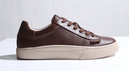 Luxurious Sheepskin Sneakers - Sophisticated Comfort & Style