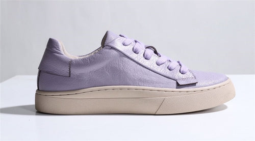 Luxurious Sheepskin Sneakers - Sophisticated Comfort & Style