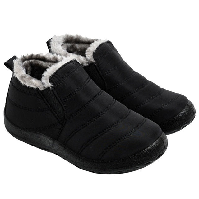 Waterproof Men's Winter Boots - High Top Outdoor Comfort