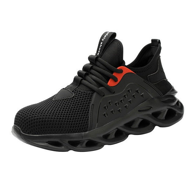 Eco-Friendly Men's Steel Toe Safety Shoes - Secure & Sustainable