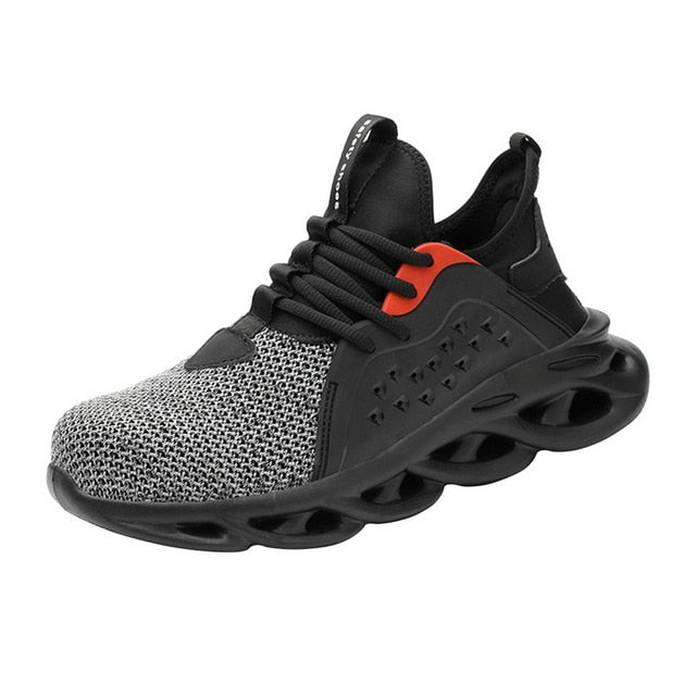 Eco-Friendly Men's Steel Toe Safety Shoes - Secure & Sustainable