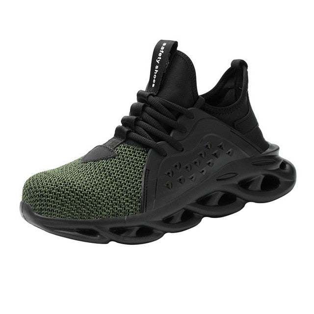 Eco-Friendly Men's Steel Toe Safety Shoes - Secure & Sustainable
