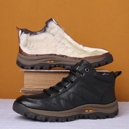 YWEEN Men's Winter Boots - Warmth & Style Combined