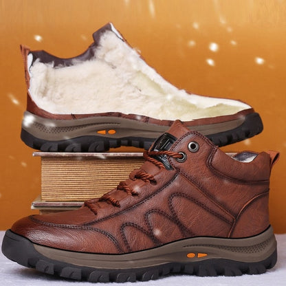 YWEEN Men's Winter Boots - Warmth & Style Combined