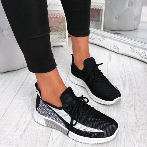 Women's Lightweight Air Cushion Sneakers - Breathable & Stylish