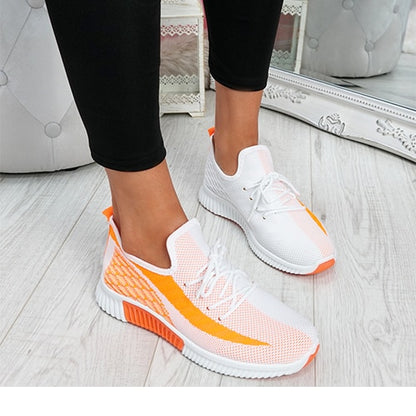 Women's Lightweight Air Cushion Sneakers - Breathable & Stylish