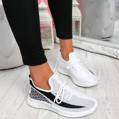 Women's Lightweight Air Cushion Sneakers - Breathable & Stylish