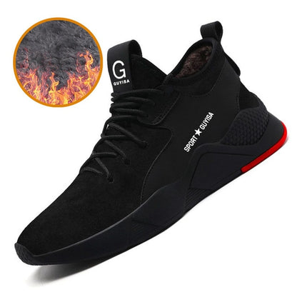 Men's Steel Toe Work Shoes - Breathable Safety & Lasting Comfort