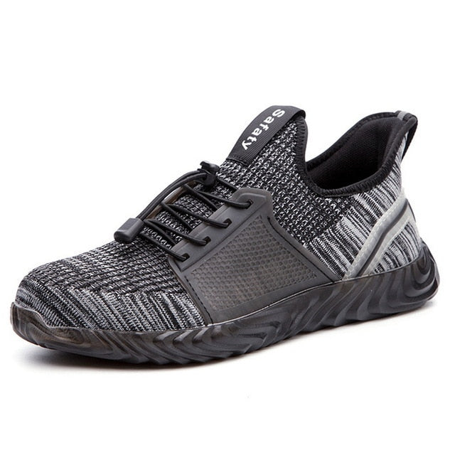 Eco-Friendly Men's Steel Toe Safety Shoes - Secure & Sustainable