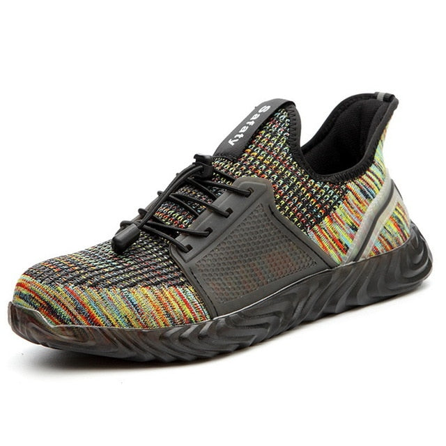 Eco-Friendly Men's Steel Toe Safety Shoes - Secure & Sustainable