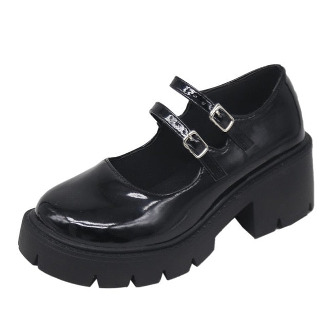 Eco-Elegant Rimocy Mary Janes - Timeless Charm & Sustainability