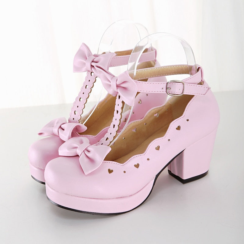 Merry Pretty Lolita Shoes - Whimsical Kawaii Style with Ethical Craftsmanship