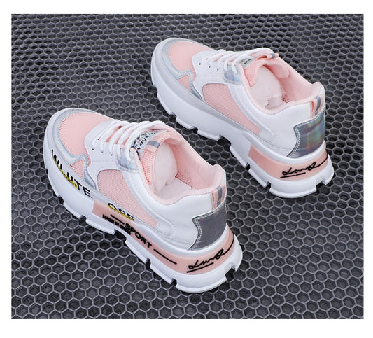 BJYL Women's Mesh Running Shoes - Breathable & Stylish