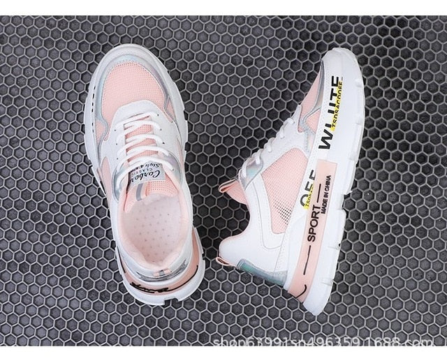 BJYL Women's Mesh Running Shoes - Breathable & Stylish