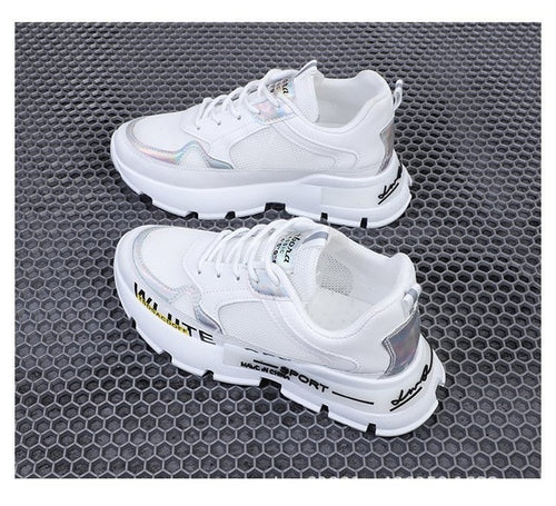 BJYL Women's Mesh Running Shoes - Breathable & Stylish