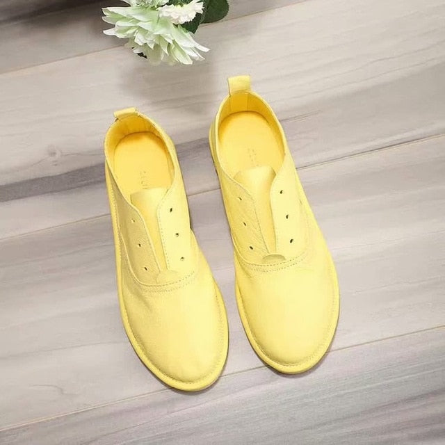 CINESSD Eco-Friendly Leather Sneakers - Craftsmanship & Conscious Style