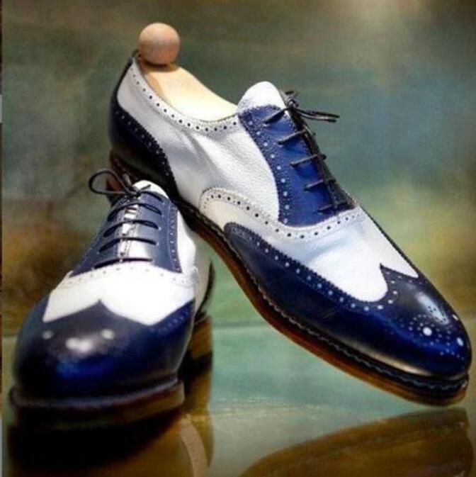 Maycaur Vintage Leather Brogues - Timeless Style & Eco Comfort