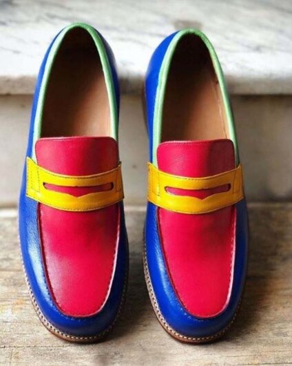Men PU Leather Shoes Low Heel Casual Shoes Dress Shoes Brogue Shoes Spring Ankle Boots Vintage Classic Male Casual AB635