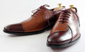 Men Pu Leather Shoes Lace Up Casual Shoes Dress Shoes Brogue Shoes Spring Ankle Boots Vintage Classic Male Casual YK048