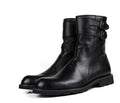 Men PU Leather Fashion Shoes Low Heel Fringe Shoes Dress Shoes Brogue Shoes Spring Boots Vintage Classic Male Casual TV069