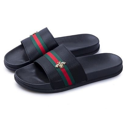 Summer Outdoor Plus Size Slides for Men Fashion Flats Sandals Women Brand Flip-Flop 2020 new Unisex Shower Slippers Aqua Shoes