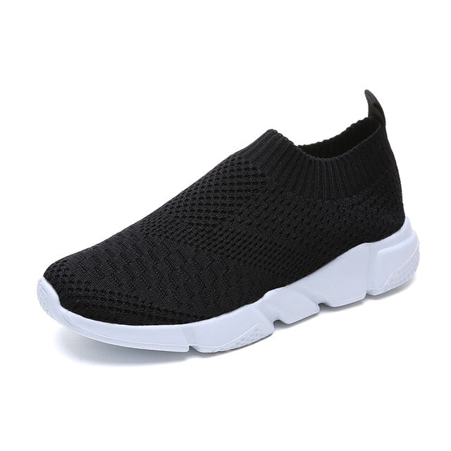 Women's Mesh Platform Sneakers - Effortless Style & Breathability