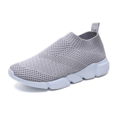 Women's Mesh Platform Sneakers - Effortless Style & Breathability