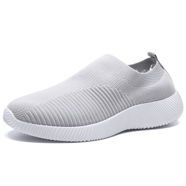 Women's Mesh Platform Sneakers - Effortless Style & Breathability