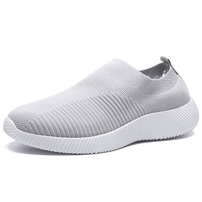 Women's Mesh Platform Sneakers - Effortless Style & Breathability