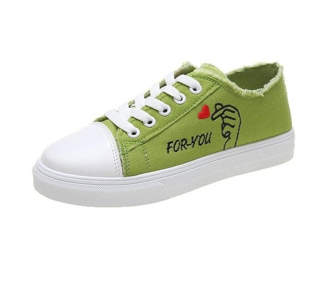 Eco-Friendly White PU Sneakers - Chic Style Meets Sustainability