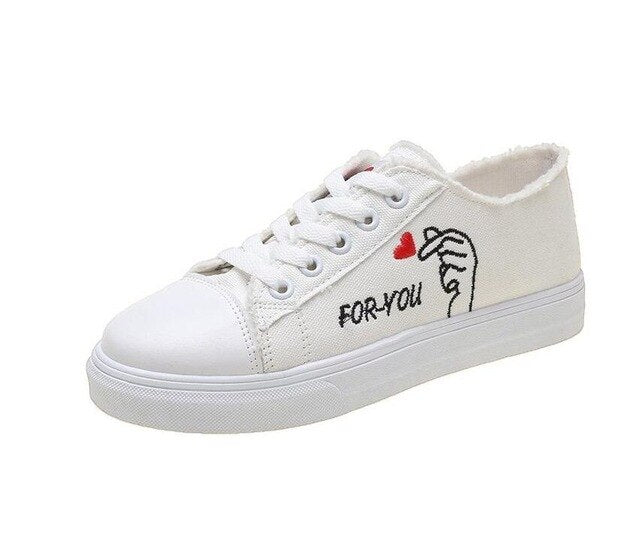 Eco-Friendly White PU Sneakers - Chic Style Meets Sustainability