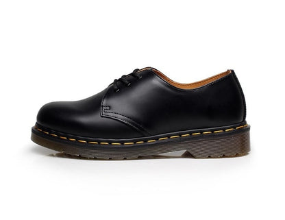 retro leather women's shoes spring autumn British student bottom work goth shoes women The first layer of genuine leather-41