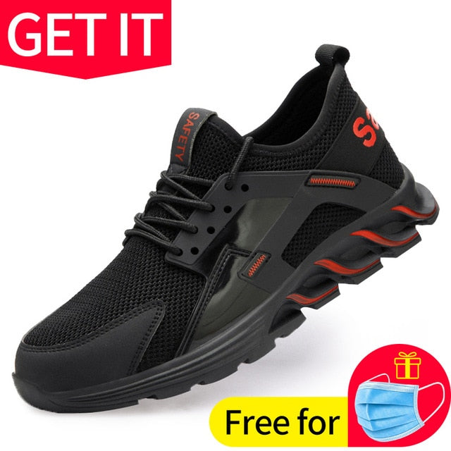 Eco-Conscious Men's Steel Toe Boots - Safety Meets Sustainability