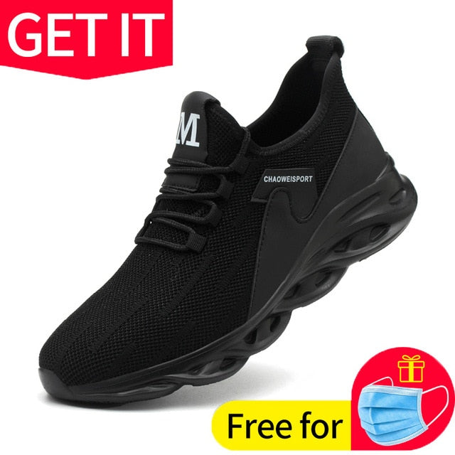 Eco-Conscious Men's Steel Toe Boots - Safety Meets Sustainability