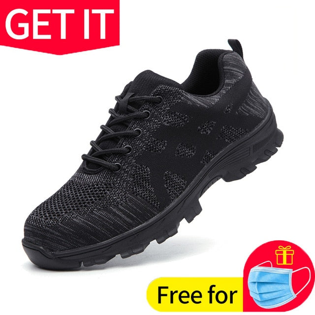 Eco-Conscious Men's Steel Toe Boots - Safety Meets Sustainability