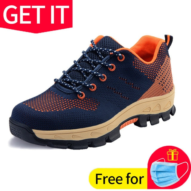 Eco-Conscious Men's Steel Toe Boots - Safety Meets Sustainability