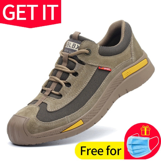 Eco-Conscious Men's Steel Toe Boots - Safety Meets Sustainability