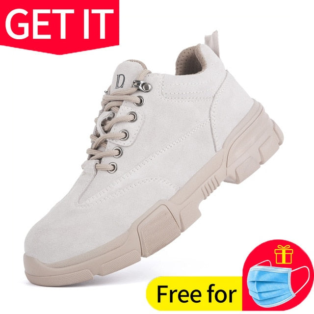 Eco-Conscious Men's Steel Toe Boots - Safety Meets Sustainability