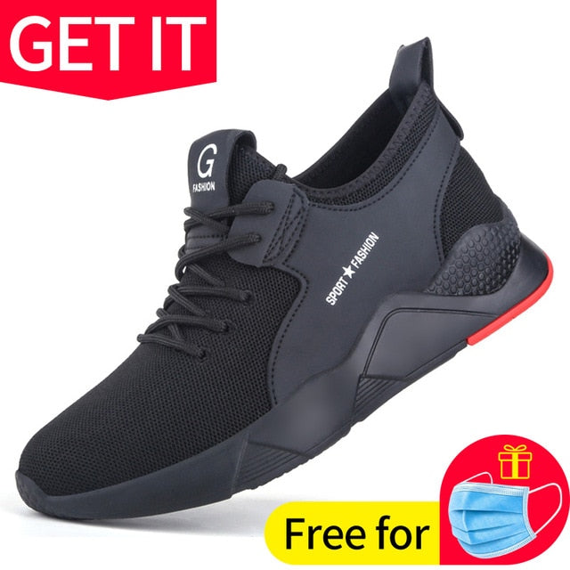 Eco-Conscious Men's Steel Toe Boots - Safety Meets Sustainability