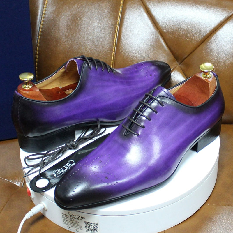 Felix Chu Italian Leather Oxfords - Sophisticated Style & Unmatched Comfort