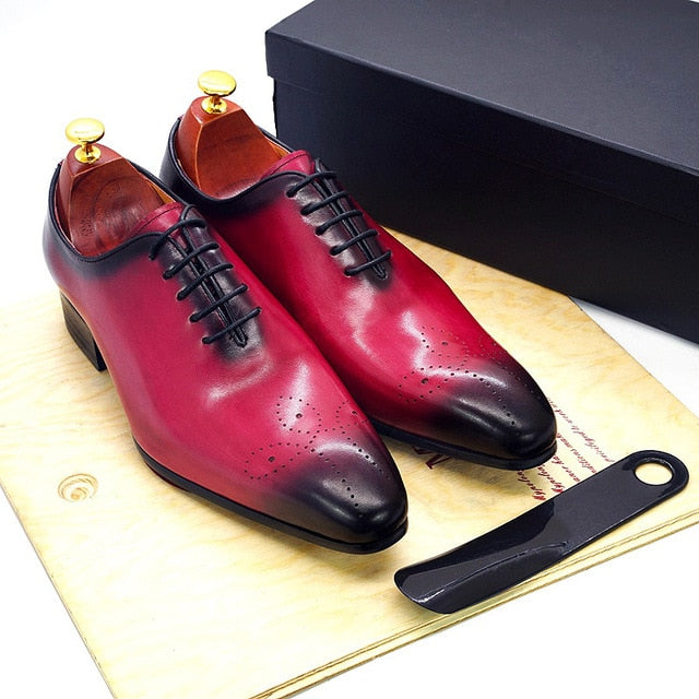 Felix Chu Italian Leather Oxfords - Sophisticated Style & Unmatched Comfort