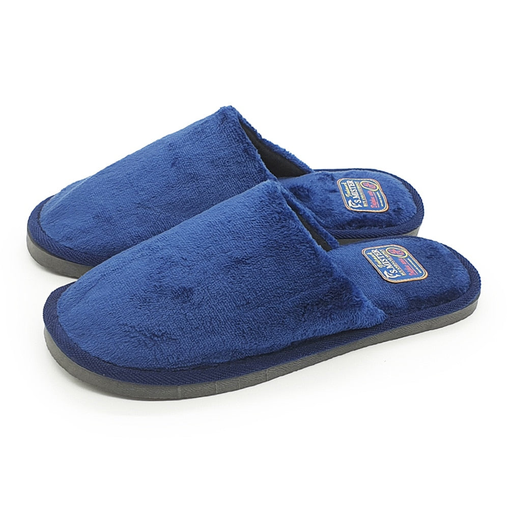 Men's Cozy Indoor Slippers - Luxurious Comfort for Relaxation