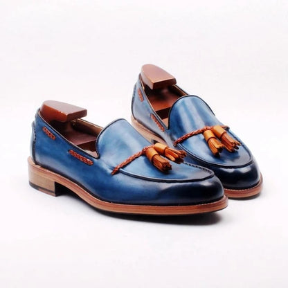 Men's Vintage Leather Brogue Shoes - Timeless Craftsmanship & Elegance